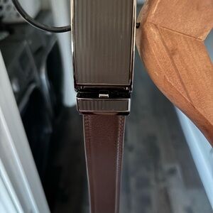 Men's Brown Leather Belt